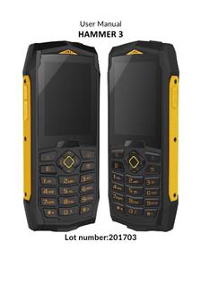 Hammer 3 manual. Smartphone Instructions.